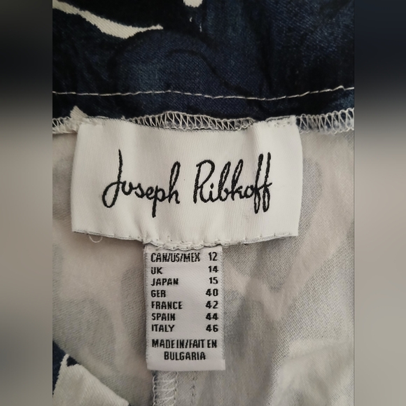 Joseph Ribkoff‎ Floral Dress Pants - Picture 4 of 9